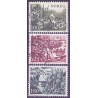 Norge. 1977. Træer. AFA nr. 758-60 ** stemplet postfrisk FDC