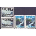 Norge. 1977. Europamærker /CEPT i parstykker. AFA nr. 756Co-57Ch ** stemplet postfrisk FDC