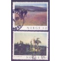 Norge. 1977. Malerkunst. AFA nr. 767-68 ** stemplet postfrisk FDC