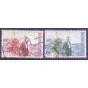 Norge. 1976. Olav Duuns fødsel. AFA nr. 744-45 ** stemplet postfrisk FDC