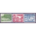 Norge. 1975. Europæisk bygningsfredningsår. AFA nr. 714-16 ** stemplet postfrisk FDC