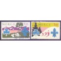 Norge. 1975. Spejerbevægelsen. AFA nr. 719-20 ** stemplet postfrisk FDC