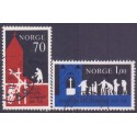 Norge. 1971. Oslo bispedømme. AFA nr. 640-41 ** stemplet postfrisk FDC
