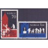 Norge. 1971. Oslo bispedømme. AFA nr. 640-41 ** stemplet postfrisk FDC