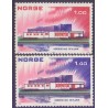 Norge. 1973. Fællesnordisk udgave. AFA nr. 676-77 ** stemplet postfrisk FDC