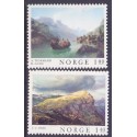 Norge. 1974, Norsk malerkunst. AFA nr. 695-96 ** stemplet postfrisk FDC