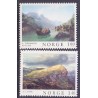 Norge. 1974, Norsk malerkunst. AFA nr. 695-96 ** stemplet postfrisk FDC