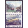 Norge. 1974, Norsk malerkunst. AFA nr. 695-96 ** stemplet postfrisk FDC