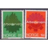 Norge. 1974, Arbejderbeskyttelse. AFA nr. 699-700 ** stemplet postfrisk FDC