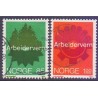 Norge. 1974, Arbejderbeskyttelse. AFA nr. 699-700 ** stemplet postfrisk FDC