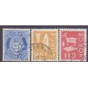 Norge. 1974, Suppleringsværdier. AFA nr. 690-92 ** stemplet postfrisk FDC