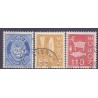 Norge. 1974, Suppleringsværdier. AFA nr. 690-92 ** stemplet postfrisk FDC