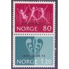 Norge. 1972. INTERJUNEX. AFA nr. 661-62 ** stemplet postfrisk FDC