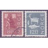 Norge. 1972. Suppleringsværdier. AFA nr. 646-47 ** stemplet postfrisk FDC