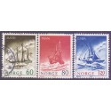 Norge. 1972. Norske polarskibe. AFA nr. 663-65 ** stemplet postfrisk FDC