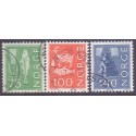 Norge. 1973. Suppleringsværdier. AFA nr. 669-71 ** stemplet postfrisk FDC