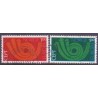 Norge. 1973. Europamærker / CEPT. AFA nr. 674-75 ** stemplet postfrisk FDC