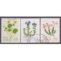 Norge. 1973. Højfjeldsblomster. AFA nr. 685-87 ** stemplet postfrisk FDC