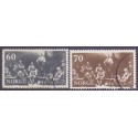 Norge. 1971. Hans Nielsen Hauges. AFA nr. 638-39 ** stemplet postfrisk FDC