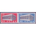 Norge. 1969. Europamærker / CEPT. AFA nr. 596-97 ** stemplet postfrisk FDC