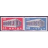 Norge. 1969. Europamærker / CEPT. AFA nr. 596-97 ** stemplet postfrisk FDC