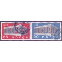 Norge. 1969. Europamærker / CEPT. AFA nr. 596-97 ** stemplet postfrisk FDC