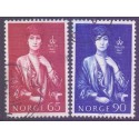 Norge. 1969. Dronning Maud. AFA nr. 611-12 ** stemplet postfrisk FDC