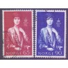 Norge. 1969. Dronning Maud. AFA nr. 611-12 ** stemplet postfrisk FDC