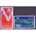 Norge. 1970. 25-året for befrielsen. AFA nr. 619-20 ** stemplet postfrisk FDC