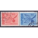 Norge. 1965.  Europamærker / CEPT. AFA nr. 545-46  **  stemplet postfrisk FDC