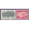 Norge. 1966. Norges bank. AFA nr. 556-57  **  stemplet postfrisk FDC
