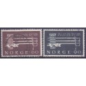 Norge. 1967. Højere militær uddannelse. AFA nr. 566-67 **  stemplet postfrisk FDC