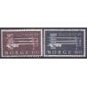 Norge. 1967. Højere militær uddannelse. AFA nr. 566-67 **  stemplet postfrisk FDC