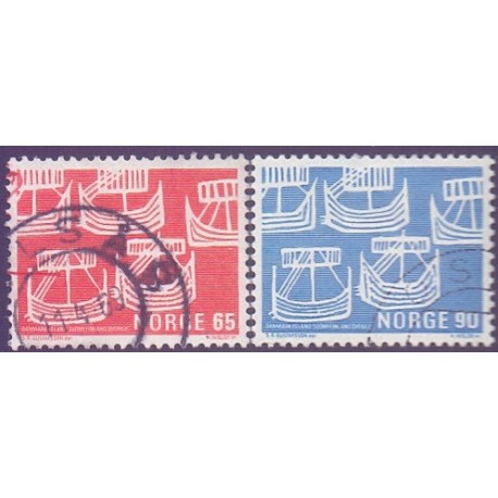 Norge. 1969. Nordens dag. AFA nr. 592-93 ** stemplet postfrisk FDC