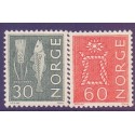 Norge. 1964. Farveændringer. AFA nr. 537-38  **  stemplet postfrisk FDC