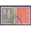 Norge. 1964. Farveændringer. AFA nr. 537-38  **  stemplet postfrisk FDC