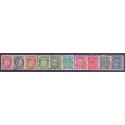 Norge. 1962. Posthorn stålstik. AFA nr. 492-501 ** stemplet postfrisk FDC