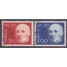Norge. 1963. Ivar Aasens fødsel. AFA nr. 510-11 ** stemplet postfrisk FDC