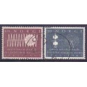 Norge. 1965.  Int. Telekommunikation. AFA nr. 539-40  **  stemplet postfrisk FDC