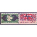 Norge. 1965.  20-året for befrielsen. AFA nr. 541-42  **  stemplet postfrisk FDC
