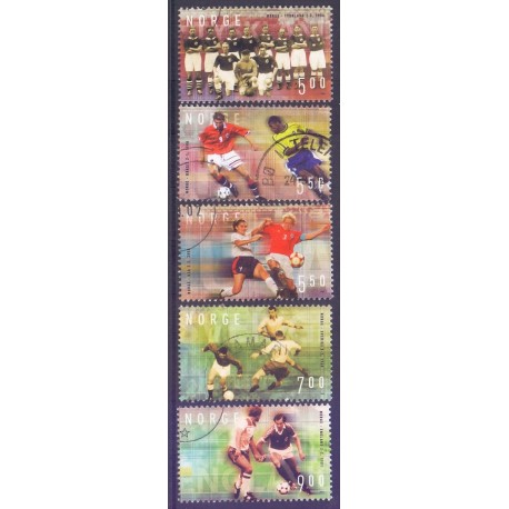 Norge. 2002.  NNF 100 år, AFA nr. 1426-31 **  stemplet postfrisk FDC