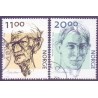 Norge. 2002. Johan Borgen og Nordahl Grieg, AFA nr. 1424-25 **  stemplet postfrisk FDC