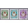 Norge. 2001. Posthorn i nyt design. AFA nr. 1371-73 **  stemplet postfrisk FDC