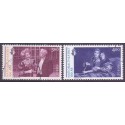 Norge. 1999. Nationaltheatret 100 år. AFA nr. 1326-27  **  stemplet postfrisk FDC
