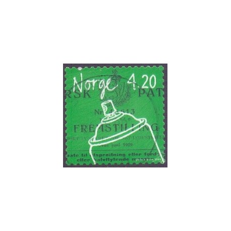 Norge. 2000. Norsk opfinsomhed. AFA nr. 1348 **  stemplet postfrisk FDC