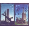 Norge. 2000. Byen Skien 1000 år. AFA nr. 1353-54 **  stemplet postfrisk FDC