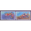 Norge. 1998. Børnelege. AFA nr. 1288-89.  ** stemplet postfrisk FDC