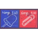Norge. 1999. Norske opfindelser. AFA nr. 1297-98.  ** stemplet postfrisk FDC