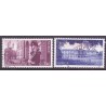 Norge. 1998. Kongeslottet 150 år. AFA nr. 1293-94.  ** stemplet postfrisk FDC