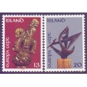 Island. 1974. Europamærke / CEPT. AFA nr. 490-91 **     postfrisk st. stemplet FDC